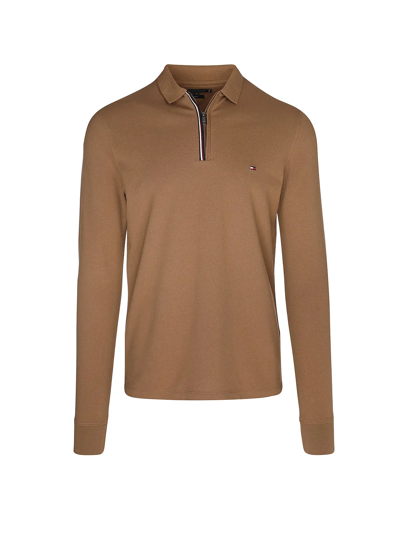 TOMMY HILFIGER | Poloshirt Slim Fit | camel